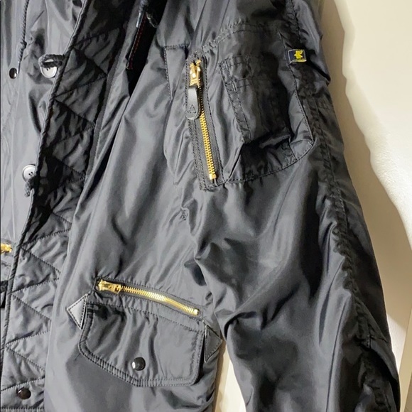 Alpha industries military black parka size S - Picture 9 of 13
